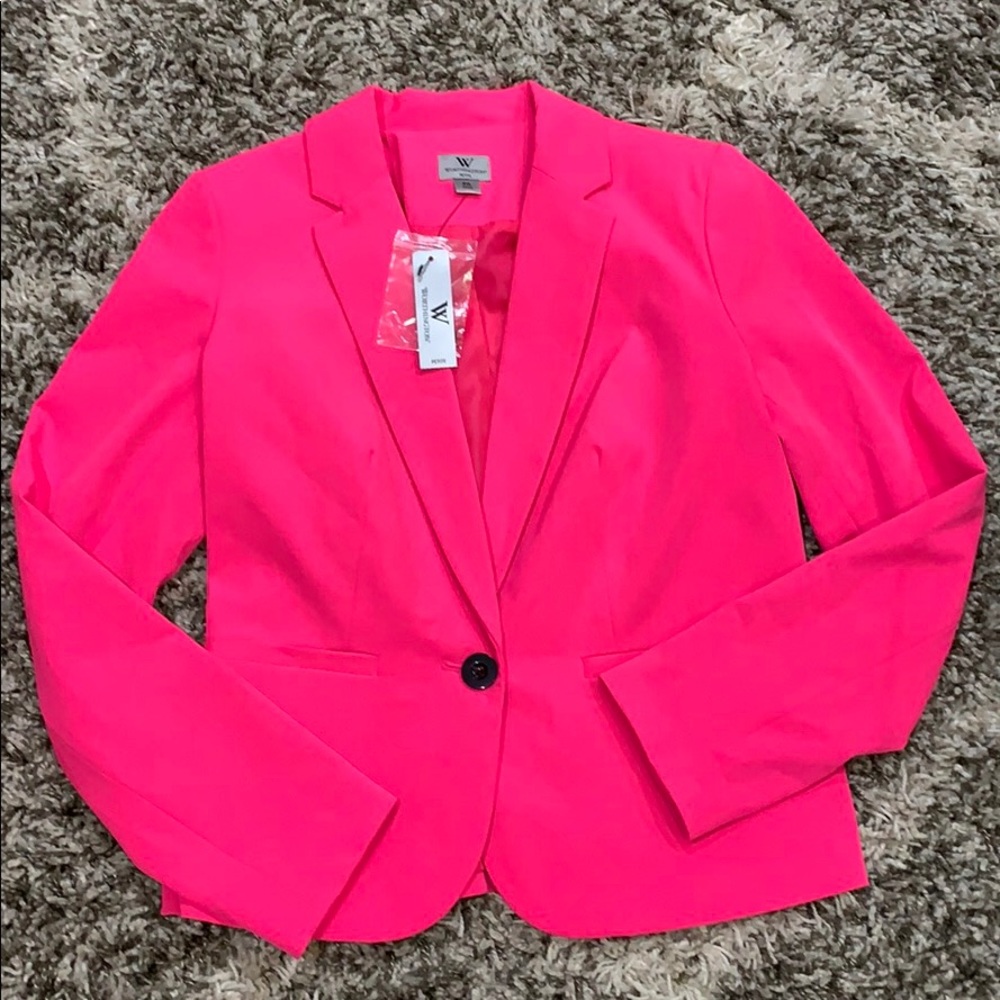Neon Pink Blazer
